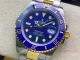 (JVS) Swiss Grade Rolex Submariner 41mm JVS Factory swiss 3235 Wrist 2-Tone Blue Dial (2)_th.jpg